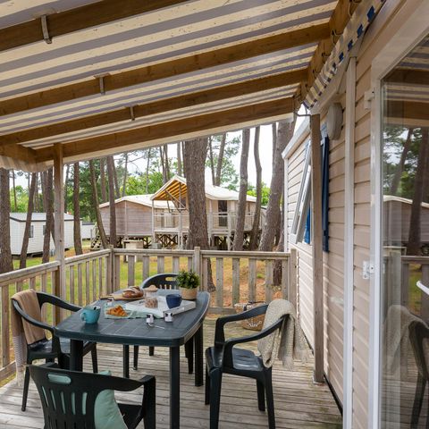 Cliquez pour découvrir toutes les photos de l'HÉBERGEMENT ! mobilhome - Romanée - Bordeneo photo 2