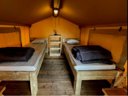 Cliquez pour découvrir toutes les photos de l'HÉBERGEMENT ! tente en toile et bois - camping Moulin Des Oies photo 3