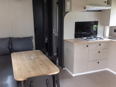 Cliquez pour découvrir toutes les photos de l'HÉBERGEMENT ! mobil-home - Du Poulquer photo 2
