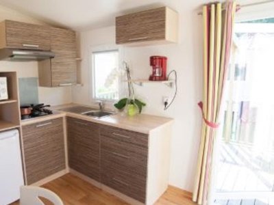 Cliquez pour découvrir toutes les photos de l'HÉBERGEMENT ! mobil-home - La Mer Blanche photo 2