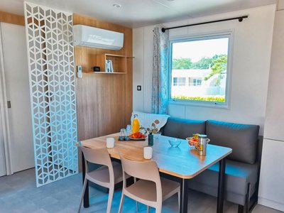 Cliquez pour découvrir toutes les photos de l'HÉBERGEMENT ! mobil-home - La Mer Blanche photo 3