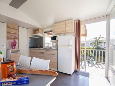 Cliquez pour découvrir toutes les photos de l'HÉBERGEMENT ! mobil-home - La Mer Blanche photo 3