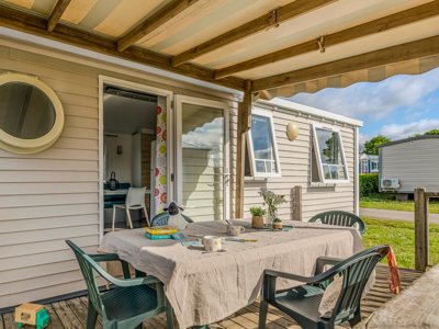 Cliquez pour découvrir toutes les photos de l'HÉBERGEMENT ! mobil-home - La Mer Blanche photo 9