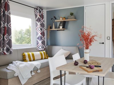 Cliquez pour découvrir toutes les photos de l'HÉBERGEMENT ! mobil-home - La Mer Blanche photo 2