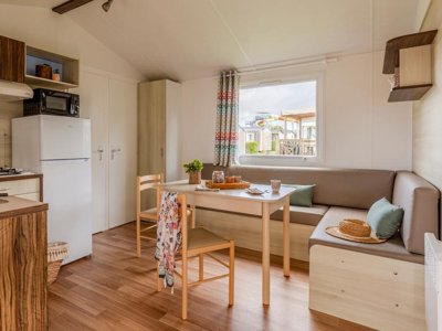 Cliquez pour découvrir toutes les photos de l'HÉBERGEMENT ! mobil-home - La Mer Blanche photo 11