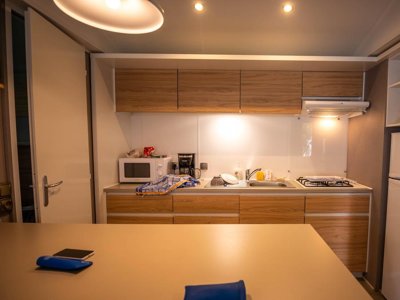 Cliquez pour découvrir toutes les photos de l'HÉBERGEMENT ! mobil-home - Baretous Pyrénées photo 4