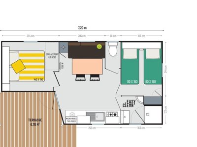 Cliquez pour découvrir toutes les photos de l'HÉBERGEMENT ! mobil-home - Baretous Pyrénées photo 5