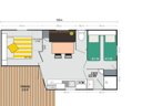 Cliquez pour découvrir toutes les photos de l'HÉBERGEMENT ! mobil-home - camping Baretous Pyrénées photo 5