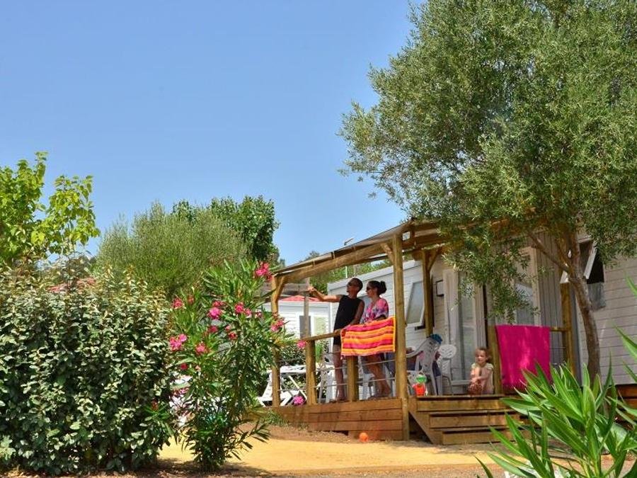 Camping Pas Cher vous présente avec son site Officiel campingpascher.fr, le Camping Domaine De Sainte Véziane classé 4 étoiles, situé sur la commune de Bessan dans le département Hérault (Languedoc Roussillon) en France. Le camping Domaine De Sainte Véziane, vous présente un hébergement de type mobil-home de 33 m² pour 6 personnes avec climatisation et télévision. Le camping Domaine De Sainte Véziane vous propose du sam. 12 septembre au sam. 19 septembre 2026, en promotion à -14% pour 7 nuits à 330 € au lieu de 385,0 € soit une Économie de 55 €. Cette location propose 80 dates différentes pour réserver votre séjour. Découvrez également les 8 autres gammes d'hébergements du camping. Les Avis clients pour le Camping Domaine De Sainte Véziane sont excellents avec une note moyenne de 8 sur 10. Parc aquatique, Piscine extérieure, Animations familiales, Club enfants, Aire de jeux enfants, Canoë-kayak, Centre équestre, Cyclisme, Golf, Jet-ski, Paddle, Parcours sportif, Ping-pong, Pétanque, Randonnée, Terrain de beach-volley, Terrain multisports, kiteSurf, Bar, Dépôt de pain, Pizzeria, Plats à emporter, Snack/Bar, Supermarché,... En savoir plus : cliquez-ICI.