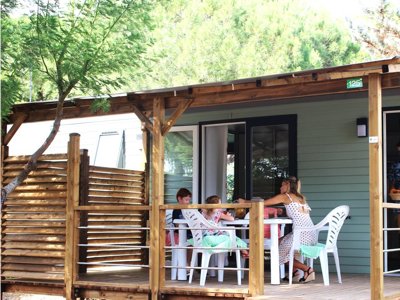 Cliquez pour découvrir toutes les photos de l'HÉBERGEMENT ! mobil-home - Domaine De Sainte Véziane photo 8