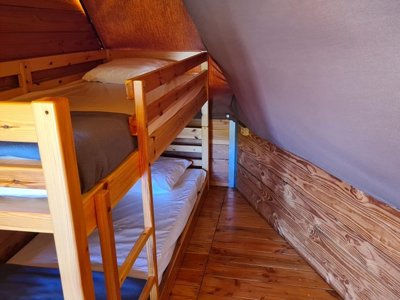 Cliquez pour découvrir toutes les photos de l'HÉBERGEMENT ! tente en toile et bois - Resort & - Val De Braye photo 5