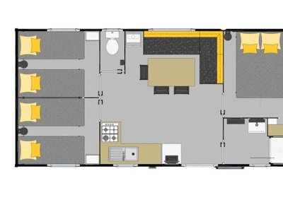 Cliquez pour découvrir toutes les photos de l'HÉBERGEMENT ! mobil-home - Harrobia photo 2