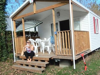 Cliquez pour découvrir toutes les photos de l'HÉBERGEMENT ! mobil-home - Harrobia photo 3