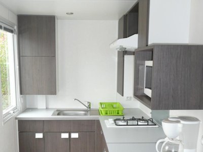 Cliquez pour découvrir toutes les photos de l'HÉBERGEMENT ! mobil-home - Harrobia photo 3