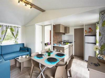 Cliquez pour découvrir toutes les photos de l'HÉBERGEMENT ! mobil-home - Le Ruisseau Des Pyrénées photo 2