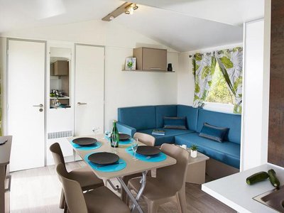 Cliquez pour découvrir toutes les photos de l'HÉBERGEMENT ! mobil-home - Le Ruisseau Des Pyrénées photo 3