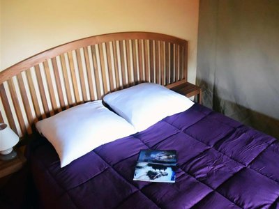 tente en toile et bois - Le Clos Du Blavet photo 2