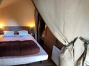 tente en toile et bois - camping Le Clos Du Blavet photo 10