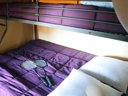 tente en toile et bois - camping Le Clos Du Blavet photo 3