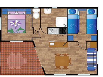 Cliquez pour découvrir toutes les photos de l'HÉBERGEMENT ! chalet - Oyam photo 7