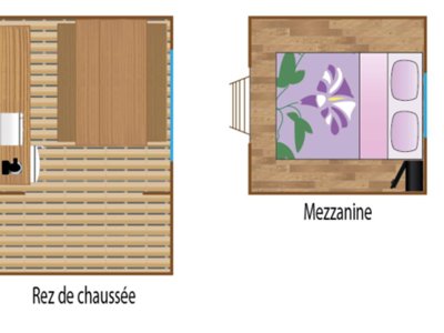 Cliquez pour découvrir toutes les photos de l'HÉBERGEMENT ! tente en toile et bois - Oyam photo 6