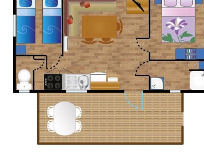 Cliquez pour découvrir toutes les photos de l'HÉBERGEMENT ! mobil-home - Oyam photo 5