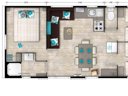 Cliquez pour découvrir toutes les photos de l'HÉBERGEMENT ! mobil-home - camping Le Panoramic photo 4