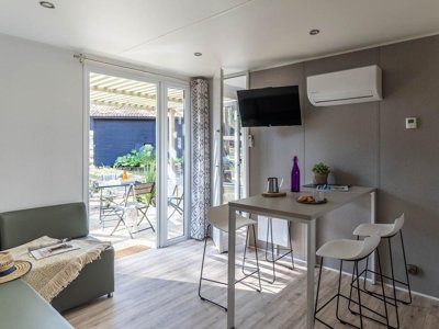 Cliquez pour découvrir toutes les photos de l'HÉBERGEMENT ! mobil-home - Slow Village Biscarrosse Lac photo 3