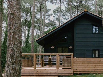 Cliquez pour découvrir toutes les photos de l'HÉBERGEMENT ! bungalow - Slow Village Biscarrosse Lac photo 3