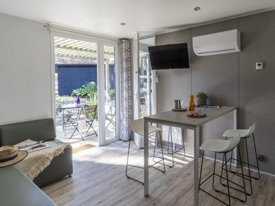Cliquez pour découvrir toutes les photos de l'HÉBERGEMENT ! bungalow - Slow Village Biscarrosse Lac photo 2