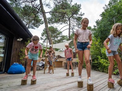 Cliquez pour découvrir toutes les photos de l'ÉTABLISSEMENT ! camping Slow Village Biscarrosse Lac photo 20