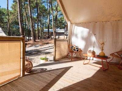 Cliquez pour découvrir toutes les photos de l'HÉBERGEMENT ! tente en toile et bois - Club Plage Sud 4*- MS VACANCES photo 2