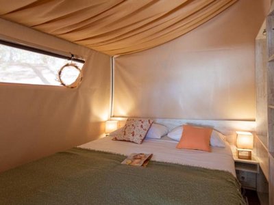 Cliquez pour découvrir toutes les photos de l'HÉBERGEMENT ! tente en toile et bois - Club Plage Sud 4*- MS VACANCES photo 5
