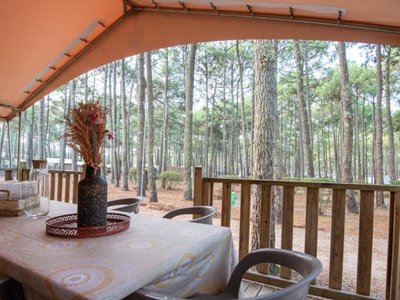 Cliquez pour découvrir toutes les photos de l'HÉBERGEMENT ! tente en toile et bois - Club Plage Sud 4*- MS VACANCES photo 7