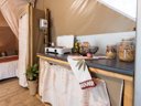 Cliquez pour découvrir toutes les photos de l'HÉBERGEMENT ! tente en toile et bois - camping Club Plage Sud 4*- MS VACANCES photo 3