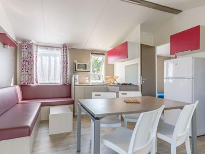 Cliquez pour découvrir toutes les photos de l'HÉBERGEMENT ! mobil-home - Le Bois Joli photo 5