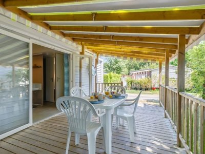 Cliquez pour découvrir toutes les photos de l'HÉBERGEMENT ! mobil-home - Le Bois Joli photo 2