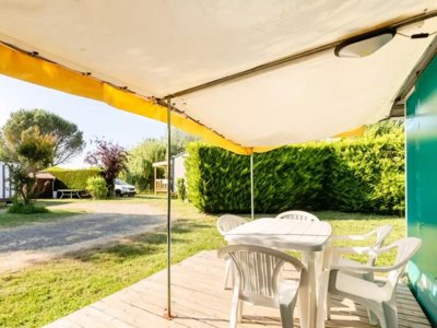 Cliquez pour découvrir toutes les photos de l'HÉBERGEMENT ! bungalow toilé - Le Bois Joli photo 8