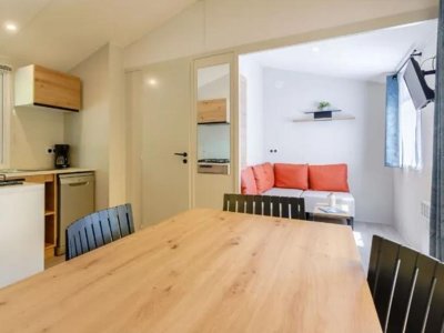 Cliquez pour découvrir toutes les photos de l'HÉBERGEMENT ! mobil-home - Le Bois Joli photo 3