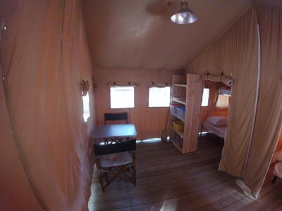 Cliquez pour découvrir toutes les photos de l'HÉBERGEMENT ! tente - La Simioune photo 12