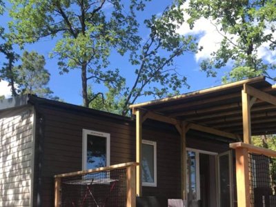 Cliquez pour découvrir toutes les photos de l'HÉBERGEMENT ! mobil-home - La Simioune photo 2