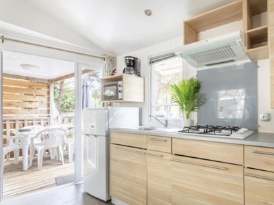 Cliquez pour découvrir toutes les photos de l'HÉBERGEMENT ! mobil-home - Domaine De Gaujac - Paradis photo 3