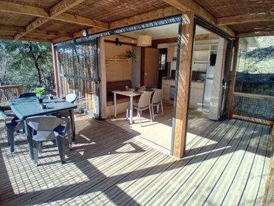 Cliquez pour découvrir toutes les photos de l'HÉBERGEMENT ! chalet - Domaine De Gaujac - Paradis photo 2