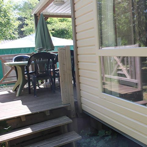 Cliquez pour découvrir toutes les photos de l'HÉBERGEMENT ! mobilhome - De La Vallée Du Doux photo 2
