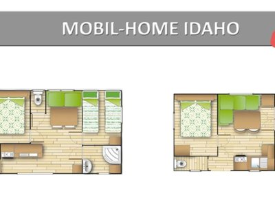 Cliquez pour découvrir toutes les photos de l'HÉBERGEMENT ! mobil-home - Tikayan Clau Mar Jo photo 10