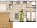 mobil-home - camping Les Chenes Verts photo 6