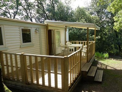 Cliquez pour découvrir toutes les photos de l'HÉBERGEMENT ! mobil-home - Flower Le Martinet Rouge photo 3