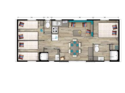 Cliquez pour découvrir toutes les photos de l'HÉBERGEMENT ! mobil-home - Les Alouettes photo 5