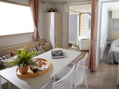 Cliquez pour découvrir toutes les photos de l'HÉBERGEMENT ! mobil-home - Les Alouettes photo 2