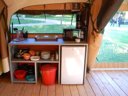 Cliquez pour découvrir toutes les photos de l'HÉBERGEMENT ! bungalow toilé - camping Flower Le Soleil Des Bastides photo 4